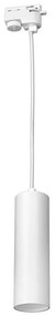 Lampadario su corda per sistema a binario PIPE 1xGU10/25W/230V bianco
