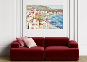 AGAVE quadro a tema marino  Cinque Terre 120×80