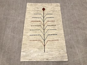 Gabbeh Tappeto persiano 130x80 Beige (Iran) Annodato A Mano