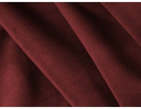 Divano in velluto rosso 188 cm Bellis - Micadoni Home
