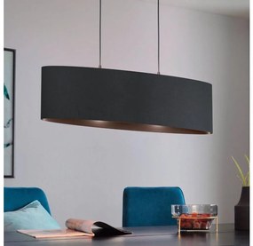 Eglo 99044 - Lampadario a sospensione con filo MASERLO 2xE27/40W/230V