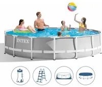 Piscina fuori terra con struttura tonda 457x107 cm