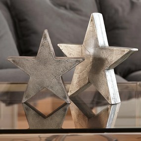 Coppia di stelle decorative Big Star