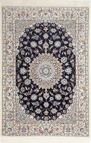 Nain Tappeto 100x150 (Iran) Annodato A Mano