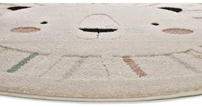 Tappeto per bambini color crema ø120 cm Clown – Universal