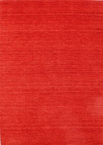 Gabbeh Tappeto 200x140 Rosso (Indian) Realizzato A Mano