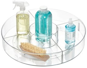 Contenitore rotondo trasparente iDesign The Home Edit, ⌀ 45,7 cm - iDesign/The Home Edit