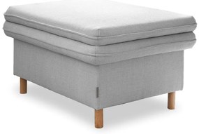 Poggiapiedi grigio chiaro Simon - Miuform