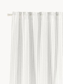 Set di 2 tende semitrasparenti con multibanda Birch, larg. 130 cm