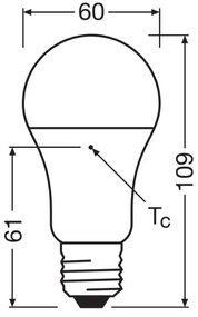 SET 3x Lampadina LED A60 E27/10W/230V 4000K