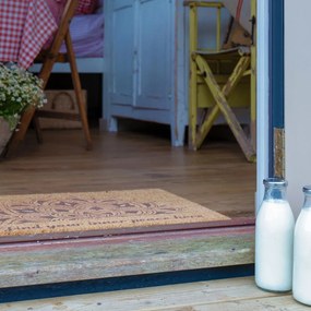 Zerbino in fibra di cocco 40x60 cm Find Your Inner Peace - Artsy Doormats