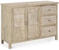 Credenza 2 ante 3 cassetti Mayra 110x40x80h cm