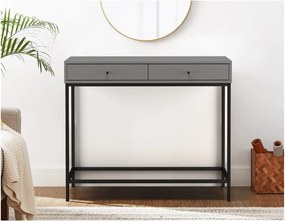 Consolle grigia 35x90 cm Celine - Støraa