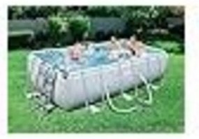 Piscina steel frame 404X201X100 con pompa