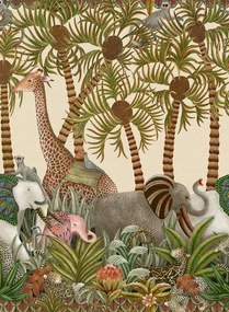 Cole & Son Carta da parati Letaba March Grasscloth - 119/11047