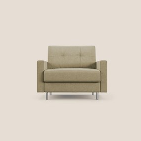 Megan poltrona letto in microfibra smacchiabile T11