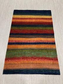 Gabbeh Tappeto 110 x 170 Rosso (Iran) Annodato A Mano