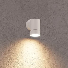 Applique Cilindrica Monodirezionale IP65 GU10 Bianca Colore Bianco