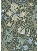 House of Hackney Carta da parati Golden Lily - Verde