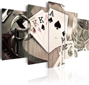 Quadro Notte di poker