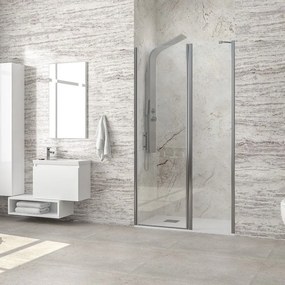 Nicchia doccia battente con lato fisso 80.5-85.5 cm | KPX4000C - KAMALU