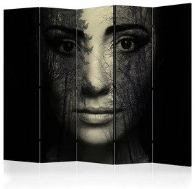 Paravento Forest mask II [Room Dividers]