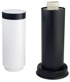 Paletto da Giardino 40cm Acciaio Inox NERO IK06 IP54 base E27