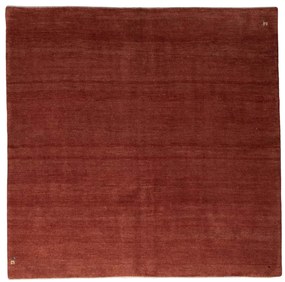 Gabbeh Tappeto 200 x 200 Rosso (Iran) Annodato A Mano