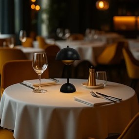 Lampada da tavolo LED ricaricabile a sfioramento COSTA LED/3W/5V 2400 mAh 3000-6000K nera