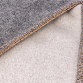 Coperta grigia di lana 145x200 cm Ahwi - Blomus