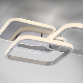 Leuchten Direkt 14117-55 - Plafoniera LED LED/36W/230V cromo opaco