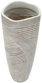 Vaso Resina Woody Cm Ø 18X45 Per Arredo Elegante