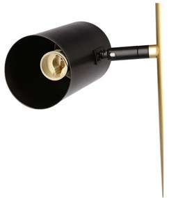 Lampada da terra nero/oro (altezza 164 cm) Perret - Candellux Lighting