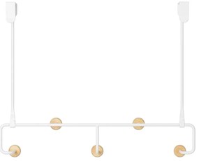 Appendiabiti in metallo bianco naturale 39 cm Estique - Umbra