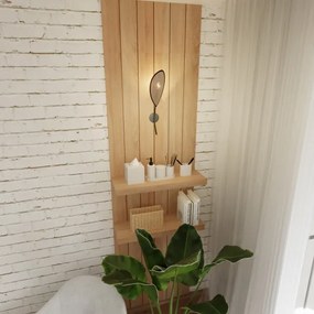 Applique LOTUS 1xE14/10W/230V nero/beige