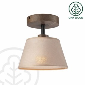 Brilagi - Lampadario LED ANTHONY 1xE14/60W/230V noce/beige