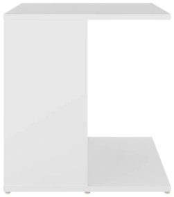 Tavolino bianco 45x45x48 cm in legno multistrato