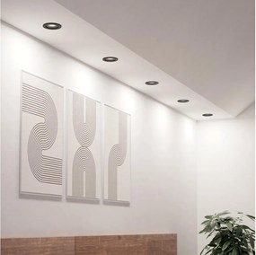 Eglo 902266 - Set da 5 faretti da incasso a LED BARRANCO LED/4,8W/230V nero