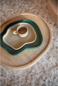 Vassoi decorativi in metallo in set di 2 35x23 cm Revolt - Zuiver