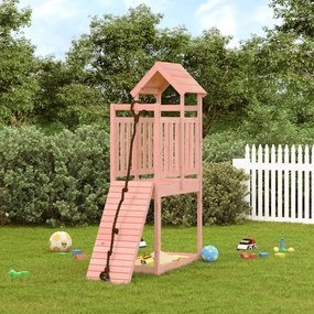 Casetta Con Arrampicata İn Legno Massello Di Douglas /