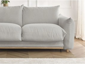 Divano in grigio chiaro allungabile 234 cm Ernest – Bobochic Paris