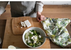 Asciugamano di lino 45x65 cm Lotus - Linen Tales