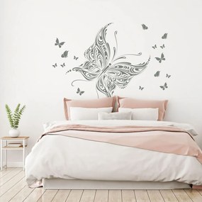 Adesivo da parete - Il reame delle farfalle | Inspio