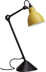 205 Lampada da Tavolo Nero/Giallo - Lampe Gras