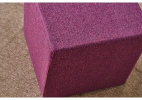 Pouf CUBI 40x40 cm rosa