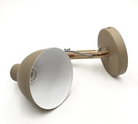 Lampada da parete MARCELLO 1xE27/15W/230V beige