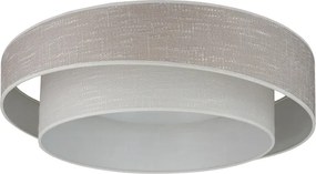 Brilagi - Lampada dimmerabile a LED DOVER SHINE LED/24W/230V grigio/crema + telecomando