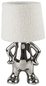 Rabalux 74216 - Lampada da tavolo SMURFY 1xE14/40W/230V cromo lucido