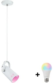 Paulmann 79767 - LED RGBW 1xE27/15W Lampada a sospensione su cavo LAVEA 230V bianco