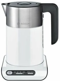 Bollitore BOSCH TWK8611P 2400 W Bianco Grigio Antracite plástico,acero inoxidable 2400 W 1,5 L